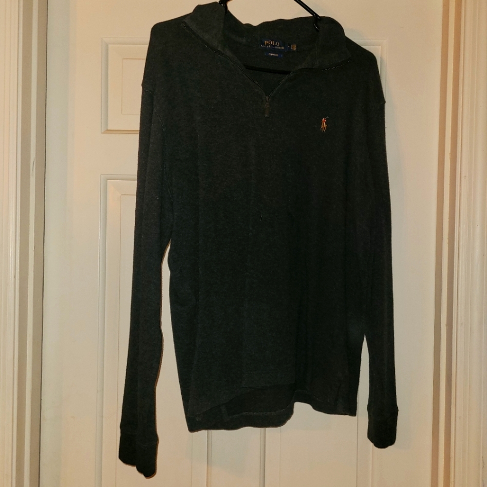 Ralph Lauren Polo 1/4 zip sweater size M